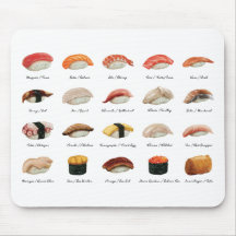 Gráfico de Sushi de Aquarela