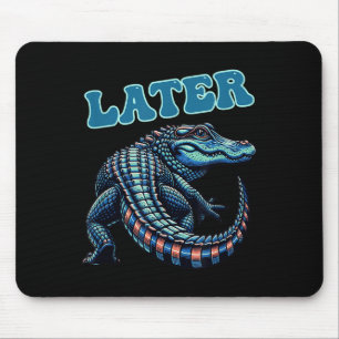 Mousepad Gráfico do jacaré do Gator posterior