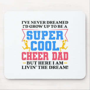 Mousepad Gráfico engraçado de torcida masculina para cheerl