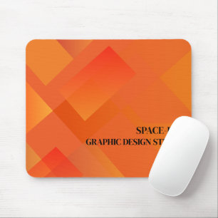 Mousepad Gráfico Laranja, Designer Gráfico