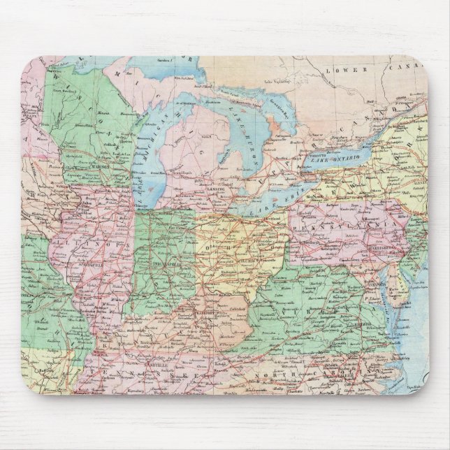 Mousepad Gráfico Militar da União (Frente)