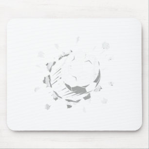 Mousepad Gráficos legais de bola de futebol para futebol ju