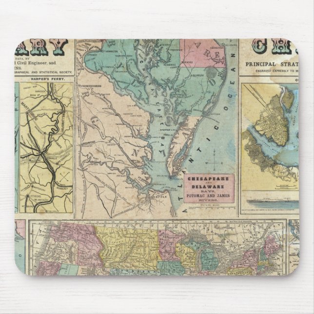 Mousepad Gráficos Militares da Campanha HH Lloyd (Frente)