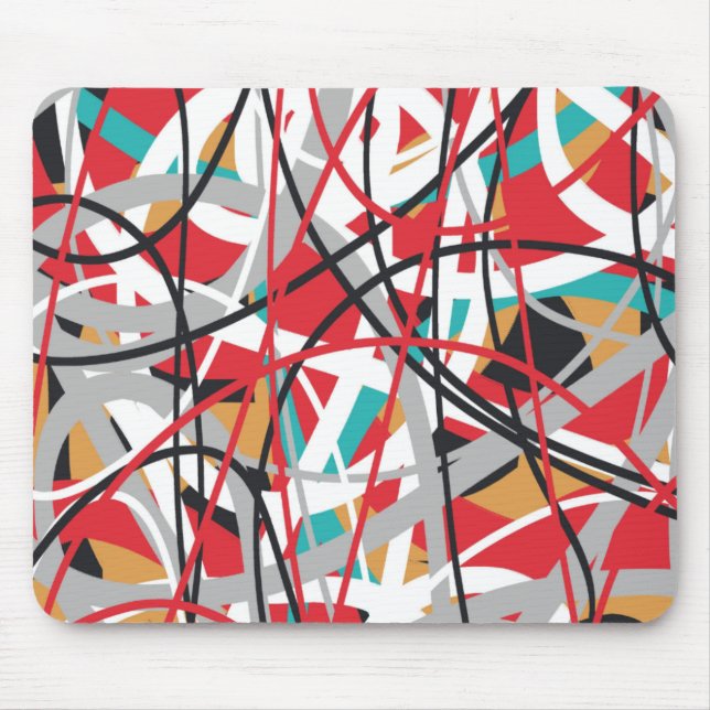 Mousepad grafite abstrato (Frente)