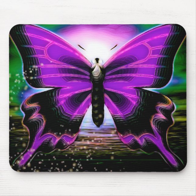 Mousepad Grafite borboleta (Frente)