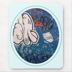 Mousepad grafite "Etiqueta"