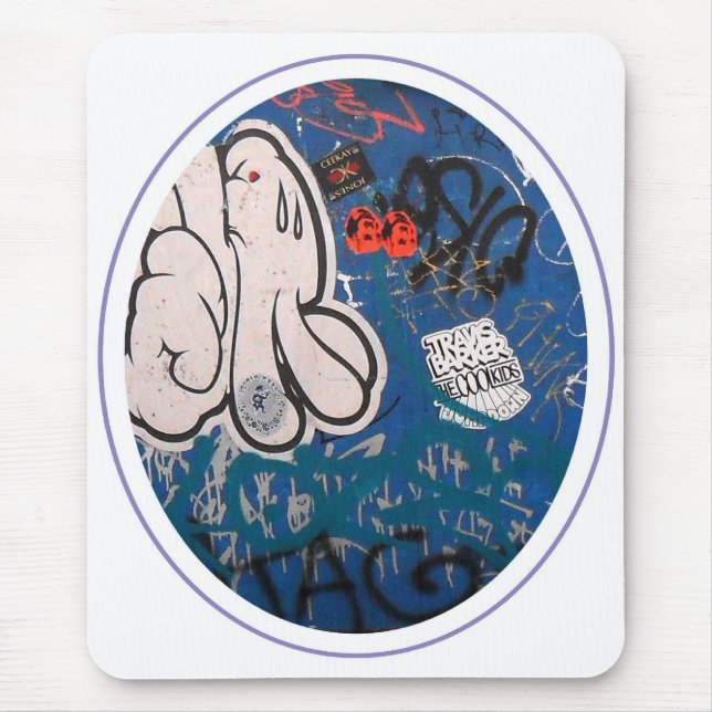 Mousepad grafite "Etiqueta" (Frente)