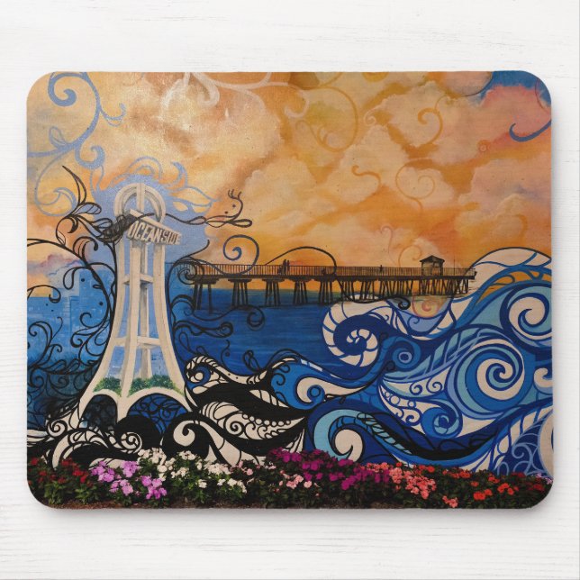 Mousepad Grafite Oceanside (Frente)