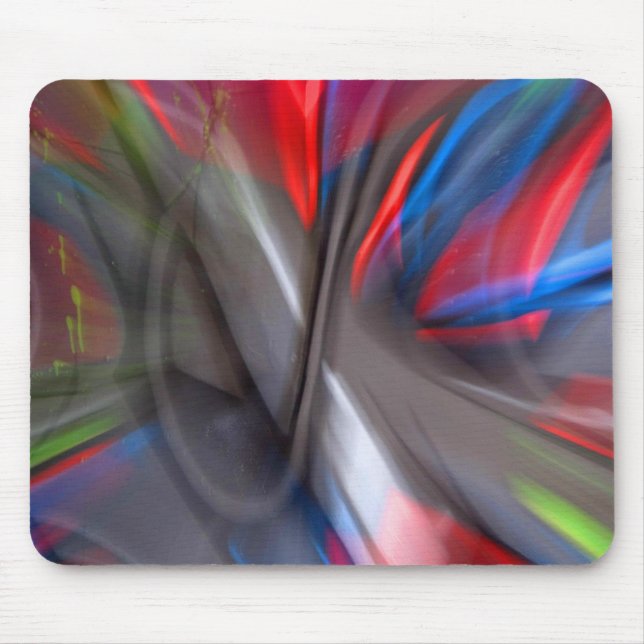 Mousepad Grafites abstratos (Frente)