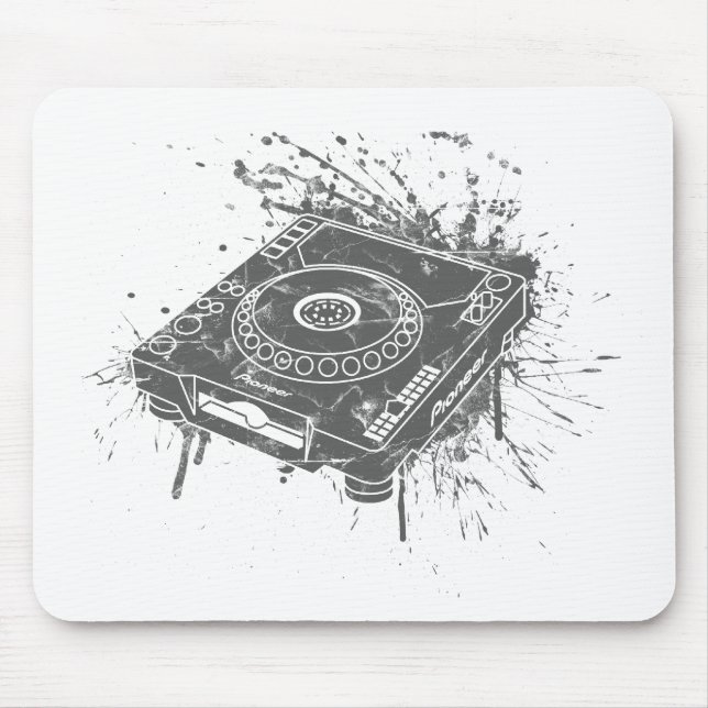 Mousepad Grafites CDJ-1000 pioneiros (Frente)