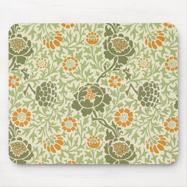 Mousepad Grafton Pattern (por William Morris) (Frente)