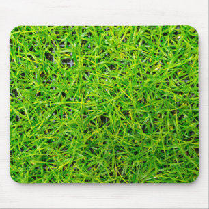 Mousepad Grama Verde Esmeralda Vibrante
