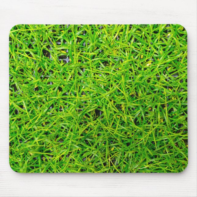 Mousepad Grama Verde Esmeralda Vibrante (Frente)