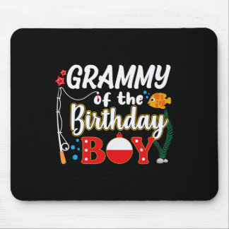Mousepad Gramática Da Família De Pesca De Garoto De Anivers