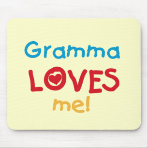 Mousepad Gramma me ama T-shirts e presentes