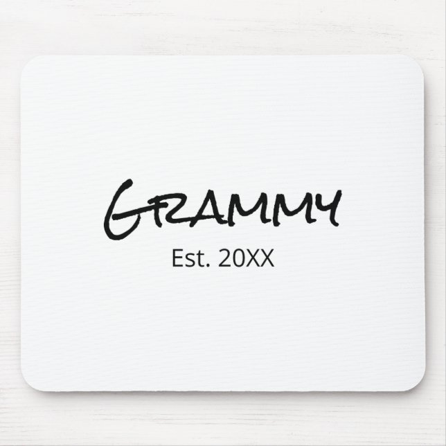 Mousepad Grammy Nana Gigi Grandma Grandmother D  (Frente)