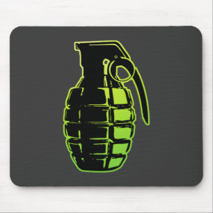 Mousepad Granada de mão - verde