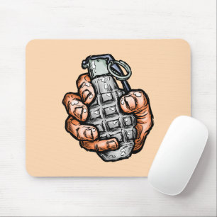 Mousepad Granada Mão no Estilo História em quadrinhos
