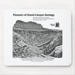 Mousepad Grand Canyon III - Pioneiros da geologia
