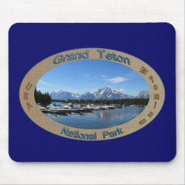 Mousepad Grand Teton, EUA, parque nacional vadio