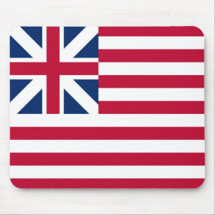 Mousepad Grand Union, 1ª Bandeira dos EUA das Colônias