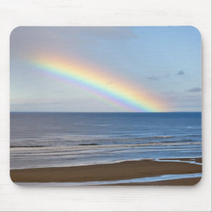 Mousepad Grande arco-íris sobre o Oceano Pacífico em