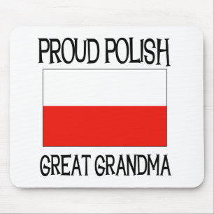 Mousepad Grande avó polonesa orgulhosa