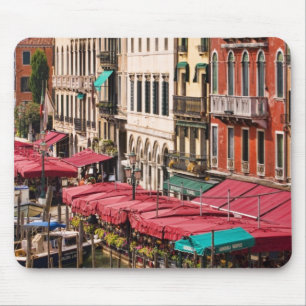 Mousepad Grande Canal de Veneza Itália com barcos gôndola