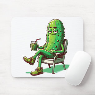 Mousepad Grande Coletor de Dill numa Cadeira