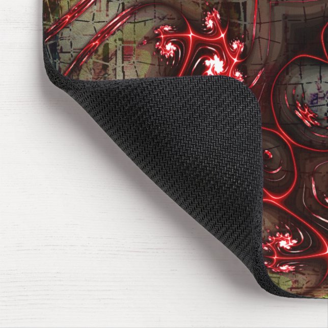 Mousepad Grande contato de fractal estranho sobre a imagem  (Canto)