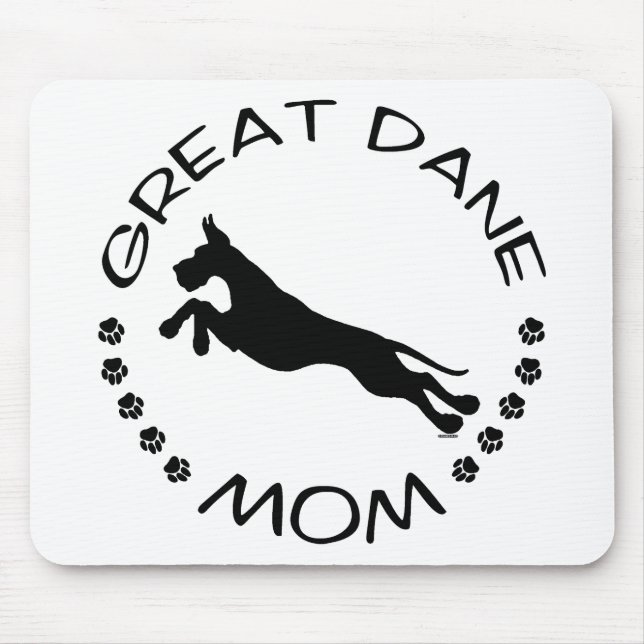 Mousepad Grande Dane Mãe Jumper (Frente)