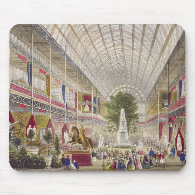 Mousepad Grande exposição, 1851: Transept sul, de inter (Frente)