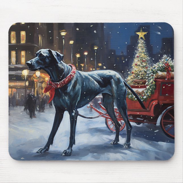 Mousepad Grande Fesason de Natal Dane (Frente)