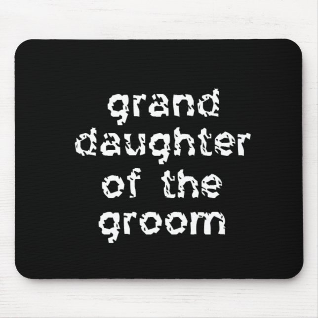 Mousepad Grande Filha do Groom (Frente)