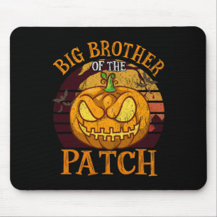 Mousepad Grande Irmão Do Grupo Familiar Patch Halloween