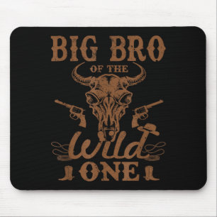 Mousepad Grande Irmão do Selvagem Cowboy Western Rodeio Fes