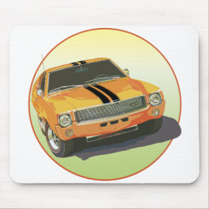 Mousepad Grande Laranja Mau