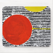 Grande Mancha Vermelha com listras pretas