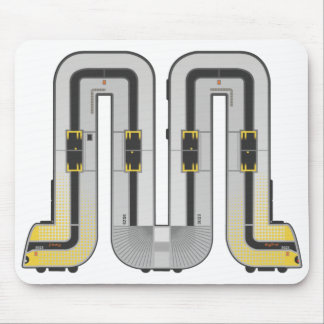 Mousepad Grande Manchester Metrolink tram GMPTE Mblem