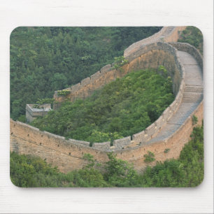 Mousepad Grande Muralha da China em Jinshanling, China.