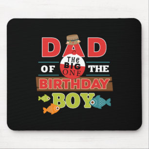 Mousepad Grande Pai De Tema De Pesca Do Shir Garoto De Aniv