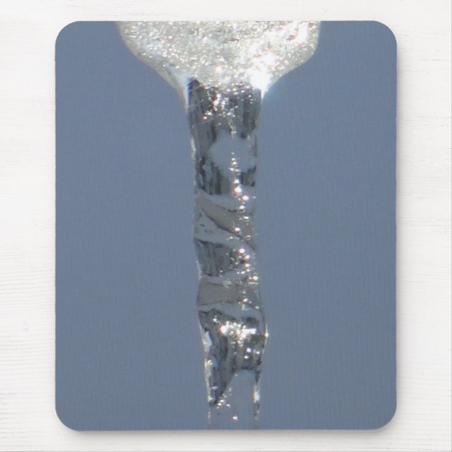 Mousepad Grande Pingente de Gelo no Céu Azul (Frente)