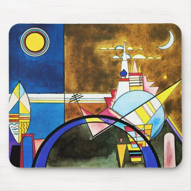 Mousepad Grande porta de Kandinsky do tapete do rato de (Frente)
