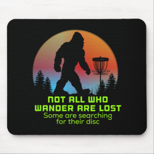 Mousepad Grande Sasquatch de Disco de Golfe Corrente Divert