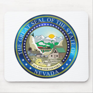 Mousepad Grande selo do estado de Nevada