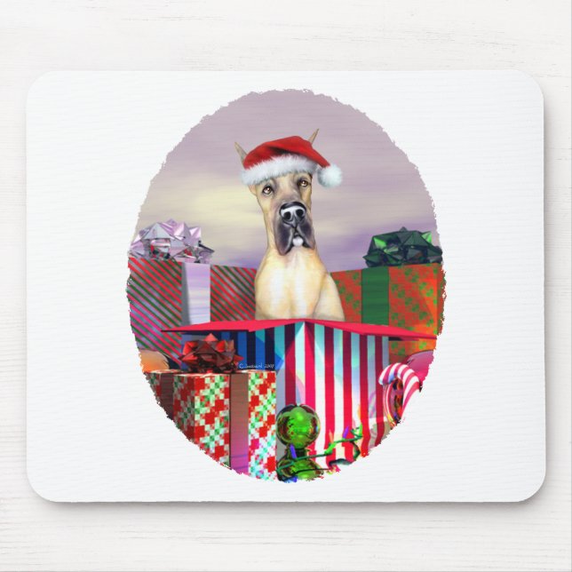 Mousepad Grande Surpresa de Natal Dane (Frente)