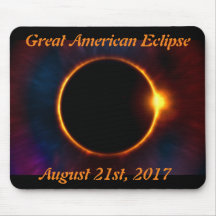 Grande tapete do rato americano do eclipse