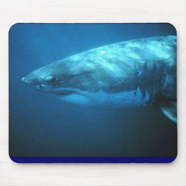 Mousepad Grande tubarão branco (Frente)