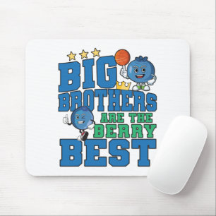 Mousepad Grandes Irmãos são os Melhores - Piada de Mirtilo