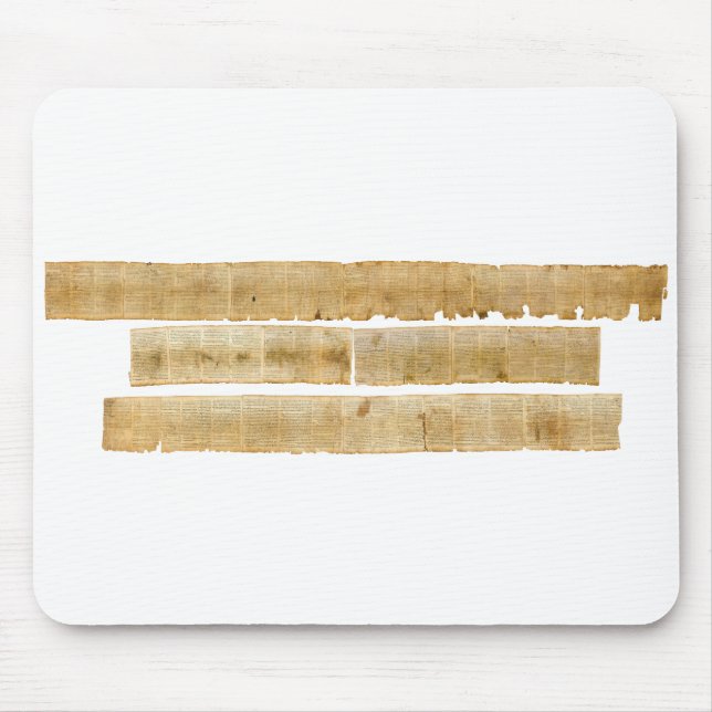 Mousepad Grandes rolos ORIGINAIS do Mar Morto do rolo de (Frente)